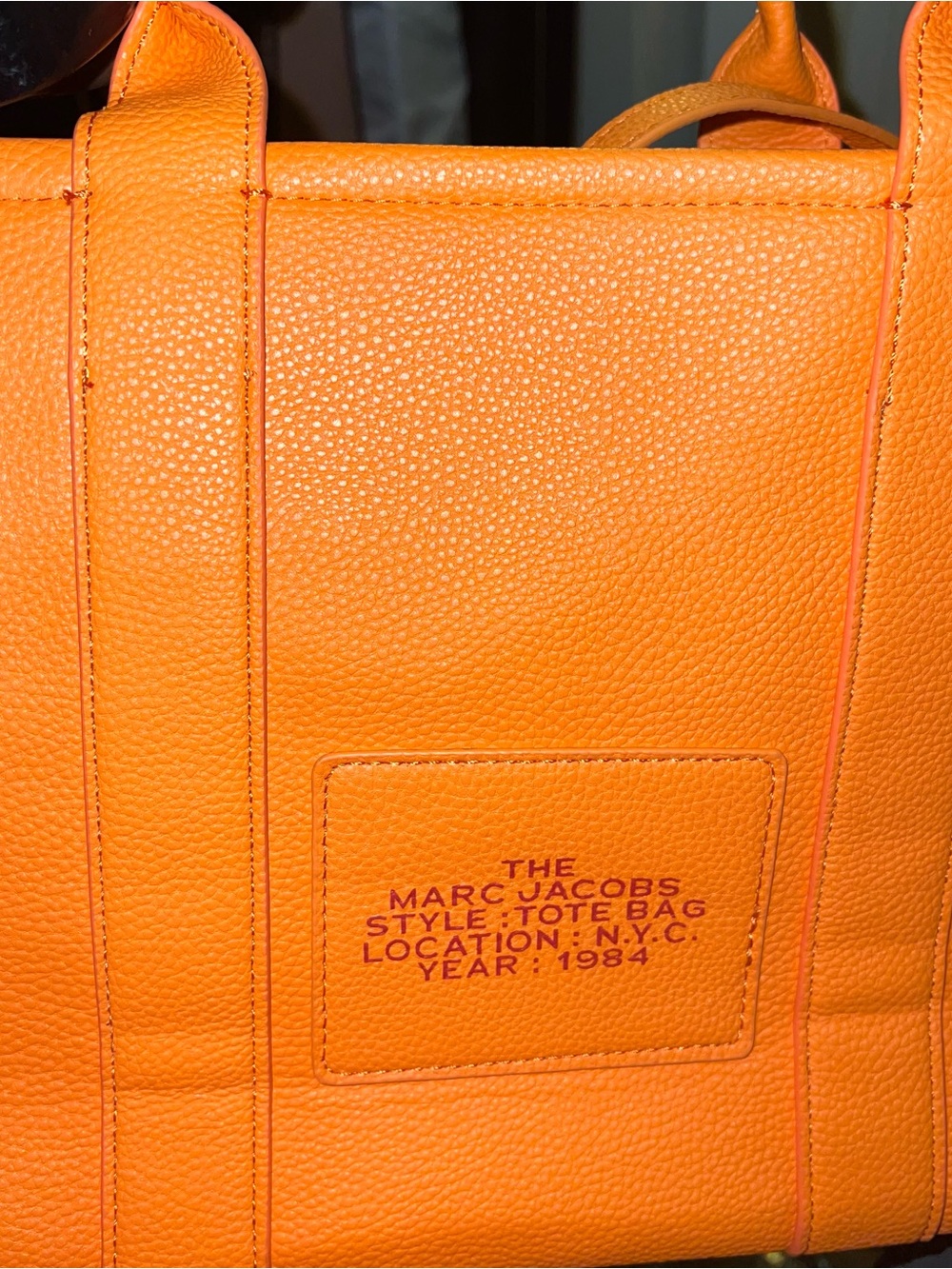 The Tote Bag - Orange - Picture 7 of 7